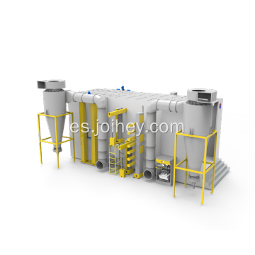 Cabina de recubrimiento de polvo de maquinaria de ingeniería